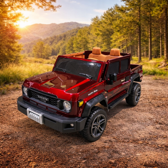 صورة سيارة شرطة أطفال كهربائية 12 فولت